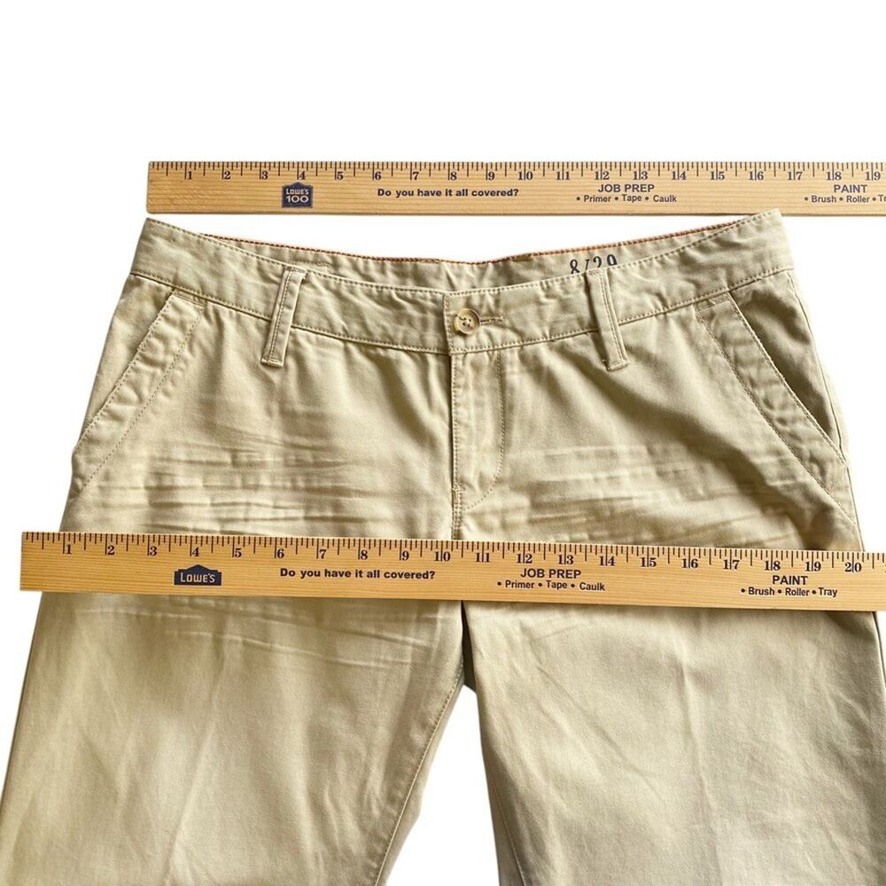 Lucky Brand Pants Womens Size 8 Slouchy Civilian Boyfriend Chino Style 7W20174 - Picture 7 of 11
